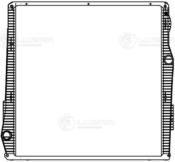 Radiator, racire motor LRc 2804 LUZAR